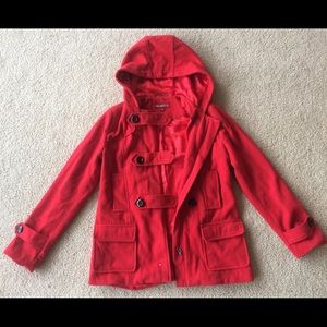 Merona hooded peacoat